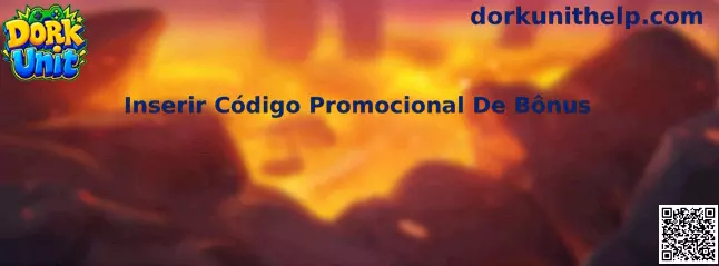 Inserir código promocional de bônus