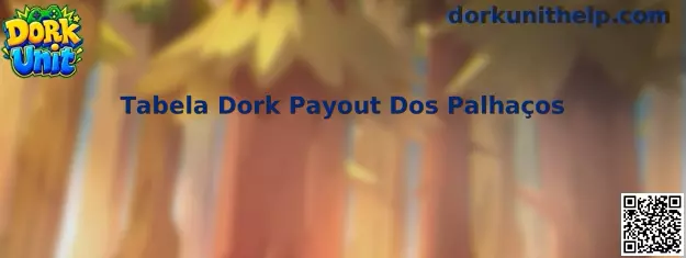 Tabela Dork Payout Dos Palhaços